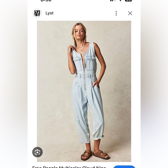 We The Free Pants - We the free could nine denim jumpsuit